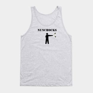 Ramp Ninja - Airplane Marshaller - NUNCHOCKS Tank Top